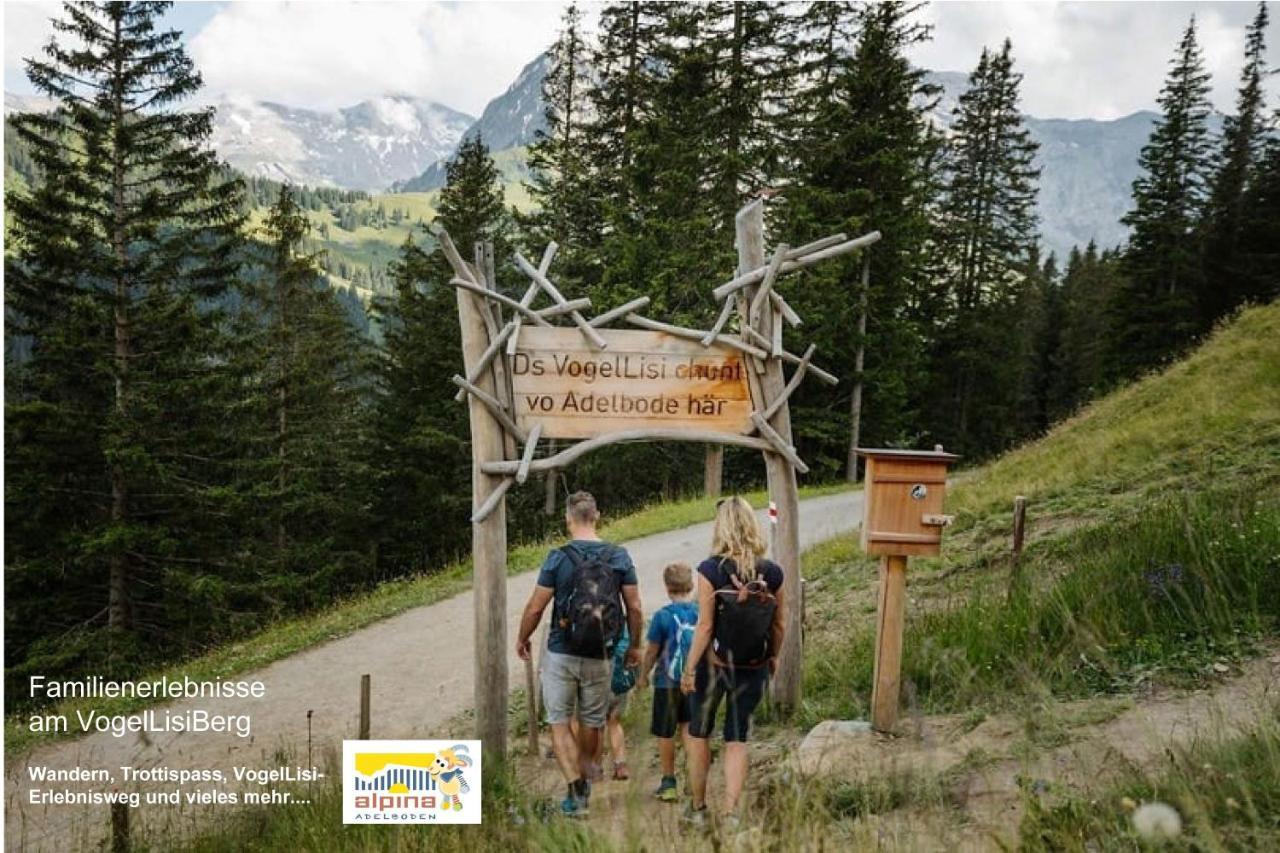 Ferien- und Familienhotel Alpina Adelboden Exterior foto